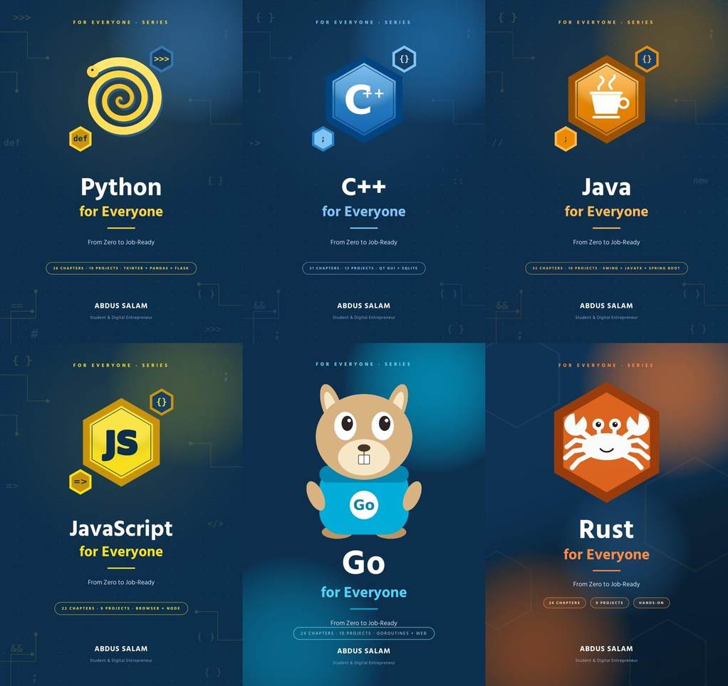 All 11 Programming Books cover