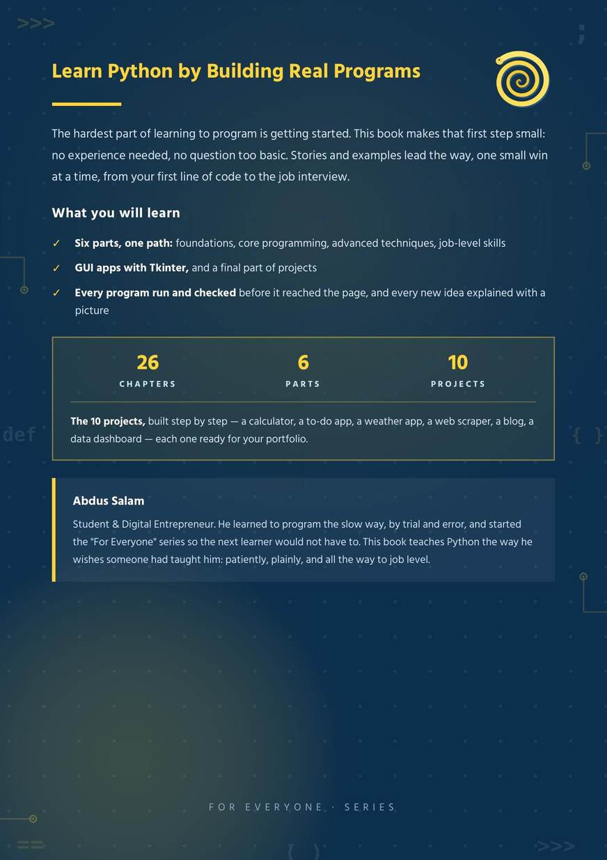 Python for Everyone preview 2