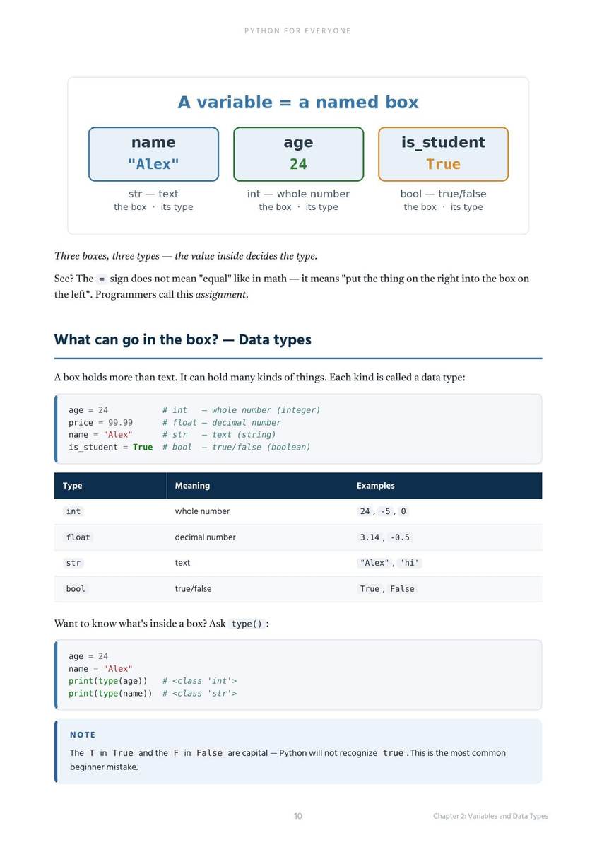 Python for Everyone preview 3